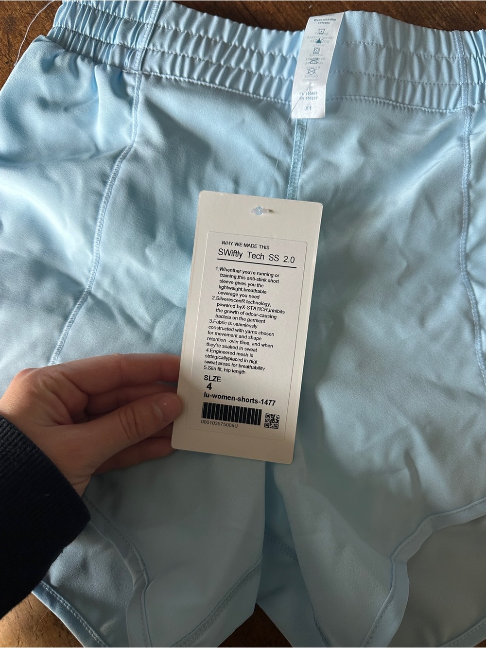 NWT Lululemon shorts - Picture 2 of 3